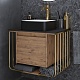 Grossman Мебель для ванной Винтаж 70 GR-4042BW веллингтон/металл золото – фотография-14